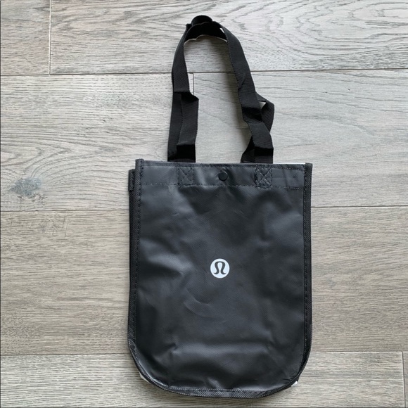 lululemon athletica Bags Lululemon Small Black Reusable Shopping